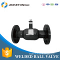 made in china factory directly no leak flange type full welded Ball Valve dn65